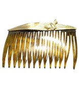 1928 Leaf Comb Gold Tone Bee - $36.18 CAD