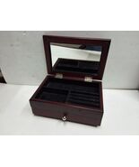 Cherry colored jewelry box - $51.60 CAD