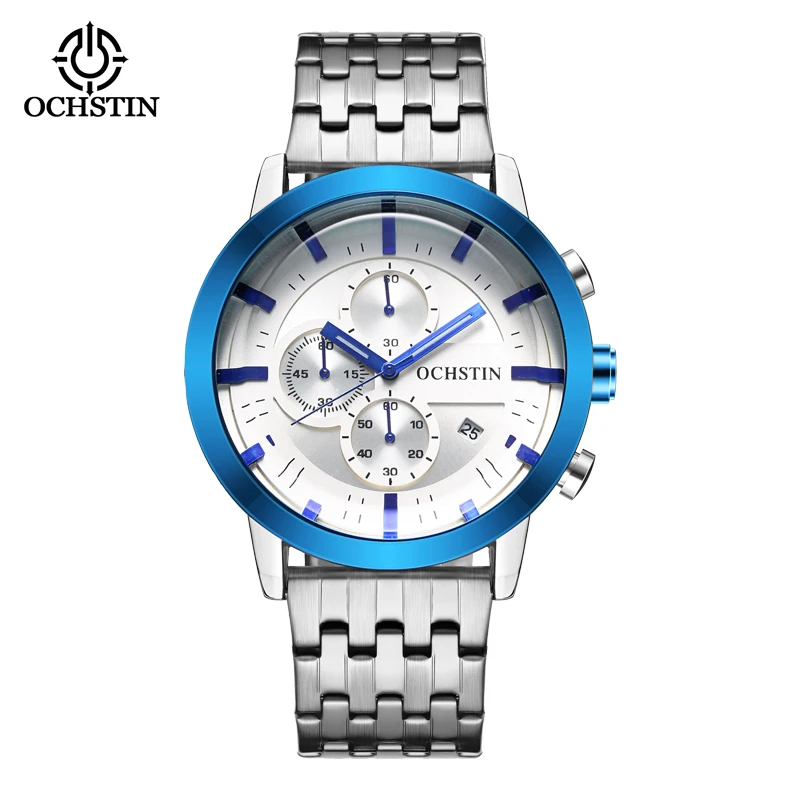 OCHSTIN Originale Stainless Steel Quartz Watch Business Light   Life Waterproof  - £29.57 GBP