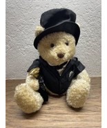 Vintage 1999 Ring in the Millenium Wellington Bear 14” Teddy  Plush Tuxe... - £15.63 GBP