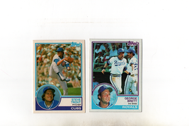 (22) Card 1983 Topps/Topps Traded Baseball Lot Mixed Grade Brett Raines ... - £3.92 GBP