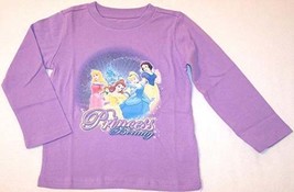 NEW Disney Store Lavender Disney Princess LS Tee T-Shirt, XS (2/3) - $8.27
