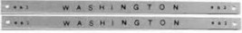 963 Passenger Name Plate For American Flyer S Gauge Passenger Car Trains Parts - £18.06 GBP