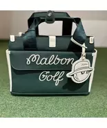 Malbon Golf Boston Bag Sports Type Unisex Green Beige - $209.00