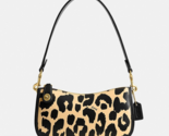 Coach Swinger 20 Leopard Print Leather Clutch Shoulder Bag ~NWT~ CM513 - £154.31 GBP