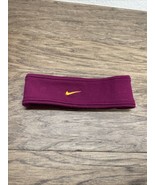 Nike Maroon Gold Knit Ear Head Warmer Headband Athleticwear Athletileisu... - $13.64 CAD