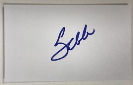 Sable Autographed Signed 3x5 Index Card - HOLO COA - Wrestling Legend - £11.76 GBP