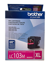 Brother LC103M XL  MAGENTA Ink Cartridge Exp 2025 - $18.80