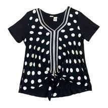 Anthropologie Akemi + Kin Sherburne Polka Dot Shirt Blouse Top Size XS Women&#39;s - $38.70