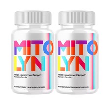 2-Pack Mitolyn Capsules, Advanced Weight Loss Support Supplement - 120 C... - $24.49