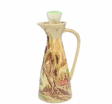 Nasco Sayonara pitcher porcelain vase lid Japan art fisherman farm hand ... - £23.33 GBP