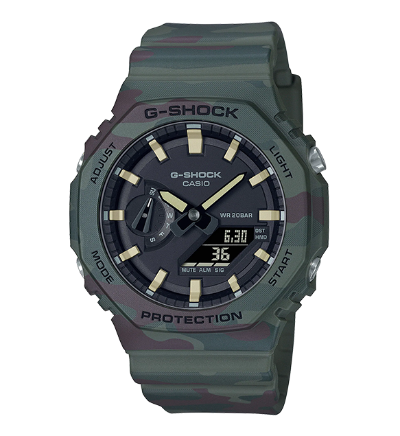 Casio GSHOCK Man Resin Band Wrist Watch GAE2100WE3ADR