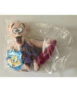 Warheads Plush Wally Dudes Caveman 1990s 1998 90s  Fun Vintage Collector... - $11.88