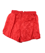NOS Vintage 90s Youth Large Blank Checkered Nylon Running Soccer Shorts ... - $23.71