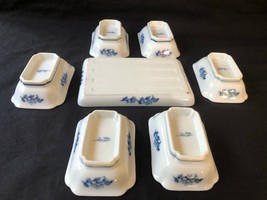 Antique Japonais Porcelaine Nourriture Portion Ensemble 7 Pièces. Marqué... - $97.99