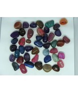 1900 Carats Natural Polished Small Mixed Tumble Stone Genuine Rock Gem S... - £33.42 GBP