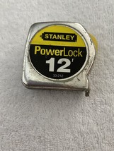 Vintage Stanley 12' 33-212 Powerlock Belt Clip Tape Measure Tool - Works Great - $11.98