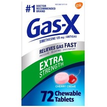 Gas-X Extra Strength Chewable *12/2027*Gas Relief Tablets with Simethico... - $13.51