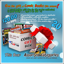 20 Comic Book Gift Box: Marvel, Dc, Indies + Free Shipping! All Vf To Nm+ Lot - £15.50 GBP