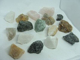 2300 Carats Rough Natural Raw Mixed Quartz Tumble Stone Rocks Gem Crystal Lot 2 - £34.53 GBP