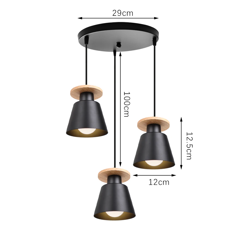  Led Dining Room Pendant Lights Fixture  Indoor side Kitchen Bar Hanging Lamp Lu - £150.68 GBP