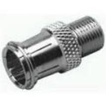 25-7140 aim f female to push on male 257140 straight 75ohms f connector ... - $5.57