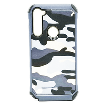 CAMO/BLUE High Quality Design PC TPU Hybrid Cover for Motorola G Stylus 2020 - $5.86