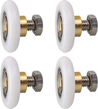 Shower Door Roller, 4 Sets Shower Door Rollers Runners 25Mm Diameter Bathroom Tw - £10.51 GBP