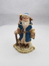 Vintage Victorian 1900 Santa Through The Years Hand Painted Porcelain FigurineV6 - £10.27 GBP