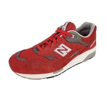 New Balance Mens CM1600FR Red Running Shoes Sneakers Suede Rare Size 12 D - £56.29 GBP