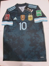 Lionel Messi Argentina World Cup Qualifiers Stadium Away Soccer Jersey 2020-2021 - £71.94 GBP