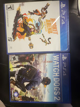 lot of 2 :Rocket Arena Mythic Ed.[new sealed] + used  WATCH DOGS 2 PS4 - £8.56 GBP