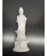 6 Inch Porcelain Asian Statue - Vintage - £17.20 GBP