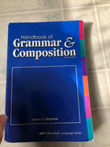 Abeka  A Beka Book Handbook Grammar And Composition  4th Edition 2000 - $17.75