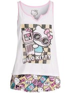 HELLO KITTY by  SANRIO ~ 3XL (22W-24W) ~ Two (2) Piece Pajama Shorty Tan... - $25.00