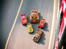 Disney Pixar Cars Movie Loose 5 Piece Car Truck Lot Diecast Plastic - £20.44 GBP