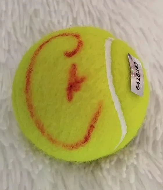 Carlos Alcaraz Signed Tennis Ball COA - $220.00