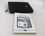 2002 Ford Explorer Owners Manual Handbook Set with Case OEM N02B46009 - £31.83 GBP