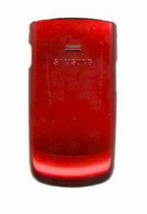 Genuine Samsung Contour SCH-R250 Battery Cover Door Red Flip Cell Phone Back - £2.98 GBP