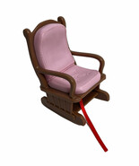 Fisher Price Loving Family Dollhouse Rocking Chair Glider Pink Nursery F... - $205.94 MXN