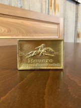 Vintage Paul Revere Copper and Brass Paper Weight - £20.10 GBP