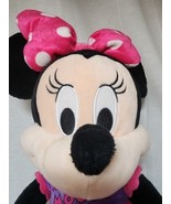 2015 Original Disney Just Play Minnie Mouse Plush Stuffed Animal 20&quot; - £11.47 GBP