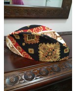 Sajkaca Serbian traditional hat handmade modern design made from golden ... - £25.40 GBP