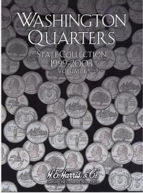 Coin Folder - State Quarter Set 1999 to 2003 Collection Vol 1 Harris Alb... - $10.44