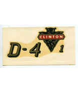 Clinton Engine Chainsaw D-4-1 Decal NOS - £5.56 GBP