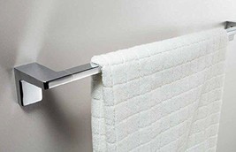 Nicole 24&quot; polished chrome large towel bar holder. Towel rail. Bath acce... - $121.70