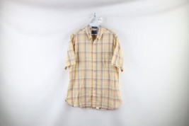 Vintage 90s Pendleton Pen West Mens Large Short Sleeve Collared Button Shirt USA - £31.34 GBP