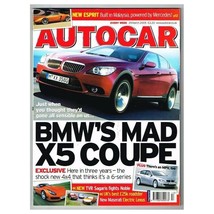 Autocar Magazine 29 March 2005 mbox2754 BMW&#39;s mad X5 Coupe - UK&#39;s best £25k road - $4.90