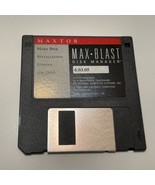 Vintage Software disk Max Blast Disk Manager Maxtor 3.5 Floppy  - €6,54 EUR