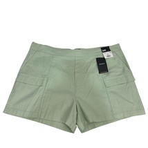 Lee Comfort Waistband Women’s XXL Soft Sage Cargo Shorts Lightweight - $29.42